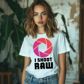 Ich fotografiere im Raw-Format T-Shirt