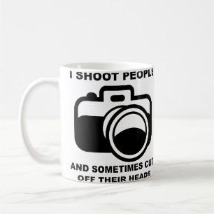 Ich fotografiere Leute lustig Fotografie Fotograf  Kaffeetasse