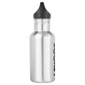 Ich fotografiere lustige Fotografen Zitat Edelstahlflasche (Links)