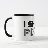 Ich fotografiere lustige Fotografen Zitat Tasse (Links)