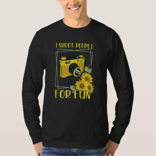 Ich fotografiere Menschen zur Unterhaltung Sonnenb T-Shirt