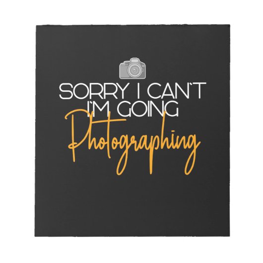 Ich fotografiere notizblock (Vorderseite)