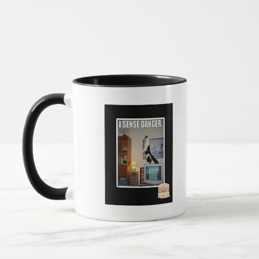 Ich frage Gefahr ab Tasse (Links)