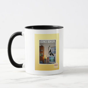 Ich frage Gefahr ab Tasse