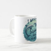 Ich frage mich, ob Delphine träumen Kaffeetasse (Vorderseite Links)