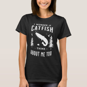 Ich frage mich, ob Fische über mich zu fischen nac T-Shirt