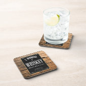 Ich frage mich, ob Whiskey über mich zu Untersetze Getränkeuntersetzer (Rechte Seite)