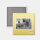 Ich fragte für einen Bruder Magnet (Vorderseite/Rückseite)