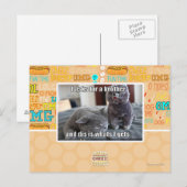 Ich fragte für einen Bruder Postkarte (Vorne/Hinten)