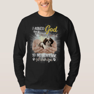 Ich Fragte Gott für einen echten Freund, also sand T-Shirt