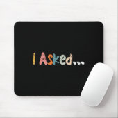 Ich Fragte Wedding Groom Verlobte Future Mr. Verlo Mousepad (Mit Mouse)
