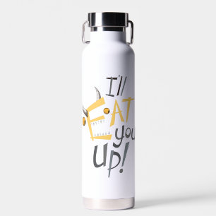 Ich fresse dich auf Grafik Trinkflasche