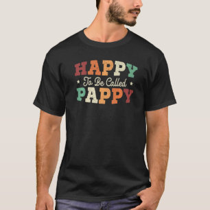 Ich freue mich, als Pappy Best Opa je Großfa bezei T-Shirt