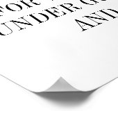 ICH FREUE MICH AN MEINEN GOTT VATER VON ALLEN KREU POSTER (Ecke)