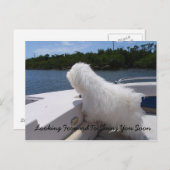 Ich freue mich darauf, dich bald zu sehen postkarte (Vorne/Hinten)