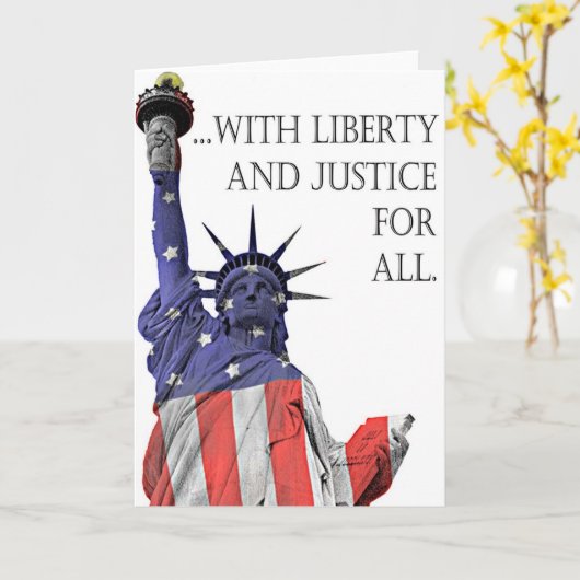 ICH FREUE MICH, DASS DIE FLAGGE ANGERICHTET WIRD KARTE (Gelbe Blume)