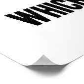 Ich freue mich immer, Ihnen ein Stück meines Geist Poster (Ecke)