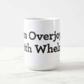 Ich freue mich über Wal! Kaffeetasse (Mittel)