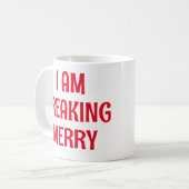 Ich friere froh kaffeetasse (Vorderseite Links)