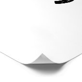 Ich friere Stuff Funny Camera Puff Poster (Ecke)