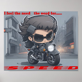 Ich fühle die Notwendigkeit, die Notwendigkeit der Poster