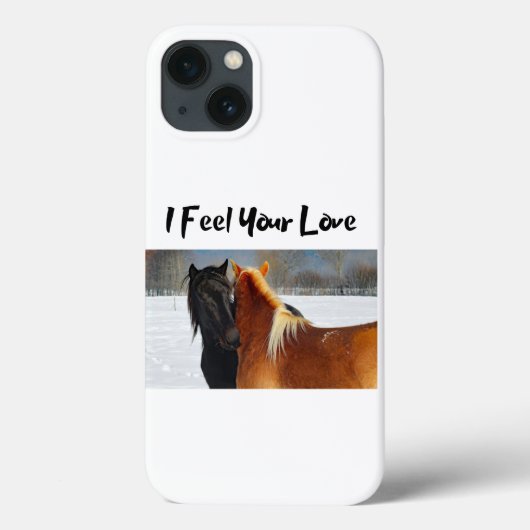 Ich fühle Ihre Liebe - Case-Mate iPhone Hülle (Rückseite)