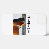 Ich fühle Ihre Liebe - Case-Mate iPhone Hülle (Rückseite (Horizontal))