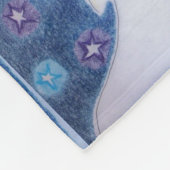 Ich fühle mein Universum Fleecedecke (Ecke)