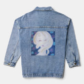 Ich fühle mein Universum Jeansjacke (Rückseite)