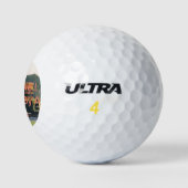 Ich fühle mich, als Got ich mit einem Zug Golfball (Logo)