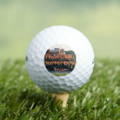 Ich fühle mich, als Got ich mit einem Zug Golfball (Insitu T-Shirt)