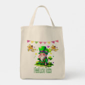 Ich fühle mich glücklich heute - St. Patrick's Day Tragetasche (Rückseite)