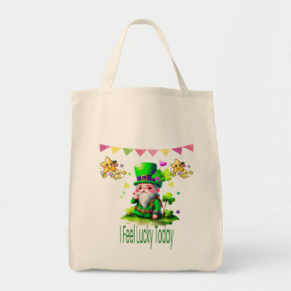 Ich fühle mich glücklich heute - St. Patrick's Day Tragetasche