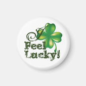 Ich fühle mich glücklich, St. Patrick's Day, Magne Magnet (Vorne)