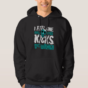Ich fühle mich gut, aber meine Kicks sind glatt Sn Hoodie
