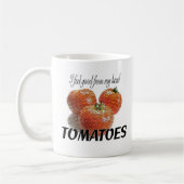 Ich fühle mich gut von meinen Haupt-TOMATEN Kaffeetasse (Links)