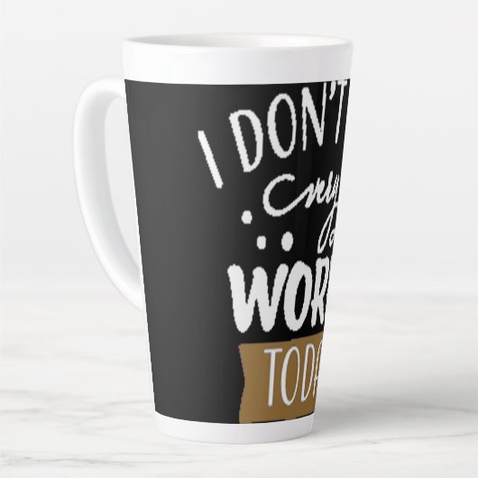 Ich fühle mich heute nicht sehr arbeitsam milchtasse (Linke Ecke)