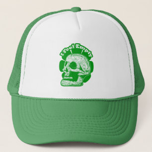 Ich fühle mich leer - grün und weiß truckerkappe