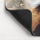 ich fühle mich mit Vision Mousepad (Ecke)