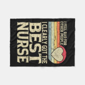 Ich fühle mich schlecht für andere Leute, die ich Fleecedecke (Vorderseite (Horizontal))