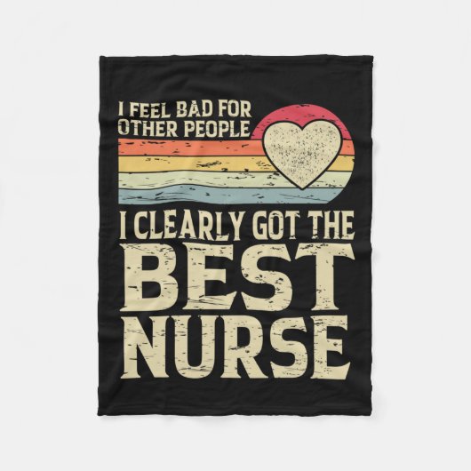 Ich fühle mich schlecht für andere Leute, die ich Fleecedecke (Vorderseite)