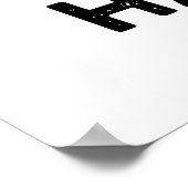 Ich fühle mich Seife glücklich Funny Happy Soap Pu Poster (Ecke)