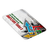 "Ich fühle mich sicher" Motivation Affirmation Fle Magnet (Rechte Seite)