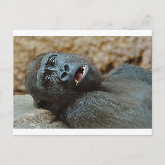 "Ich fühle mich so müde Postkarte (Vorderseite)