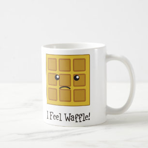 Ich fühle mich Waffel! Kaffeetasse