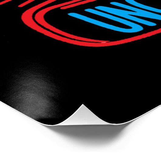 Ich fühle mich wohl, unangenehm Grafikart de Poster (Ecke)