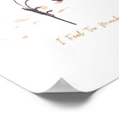 Ich fühle zu viel_ Soft Emotional Wall Art Poster (Ecke)