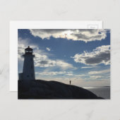 Ich führe dich Zuhause mit meinem Leuchtturm Postkarte (Vorne/Hinten)