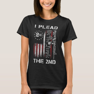 Ich führe die 2. We The People USA Flag AR-15 Rifl T-Shirt