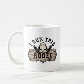 Ich führe dieses Rodeo Kaffeetasse (Links)